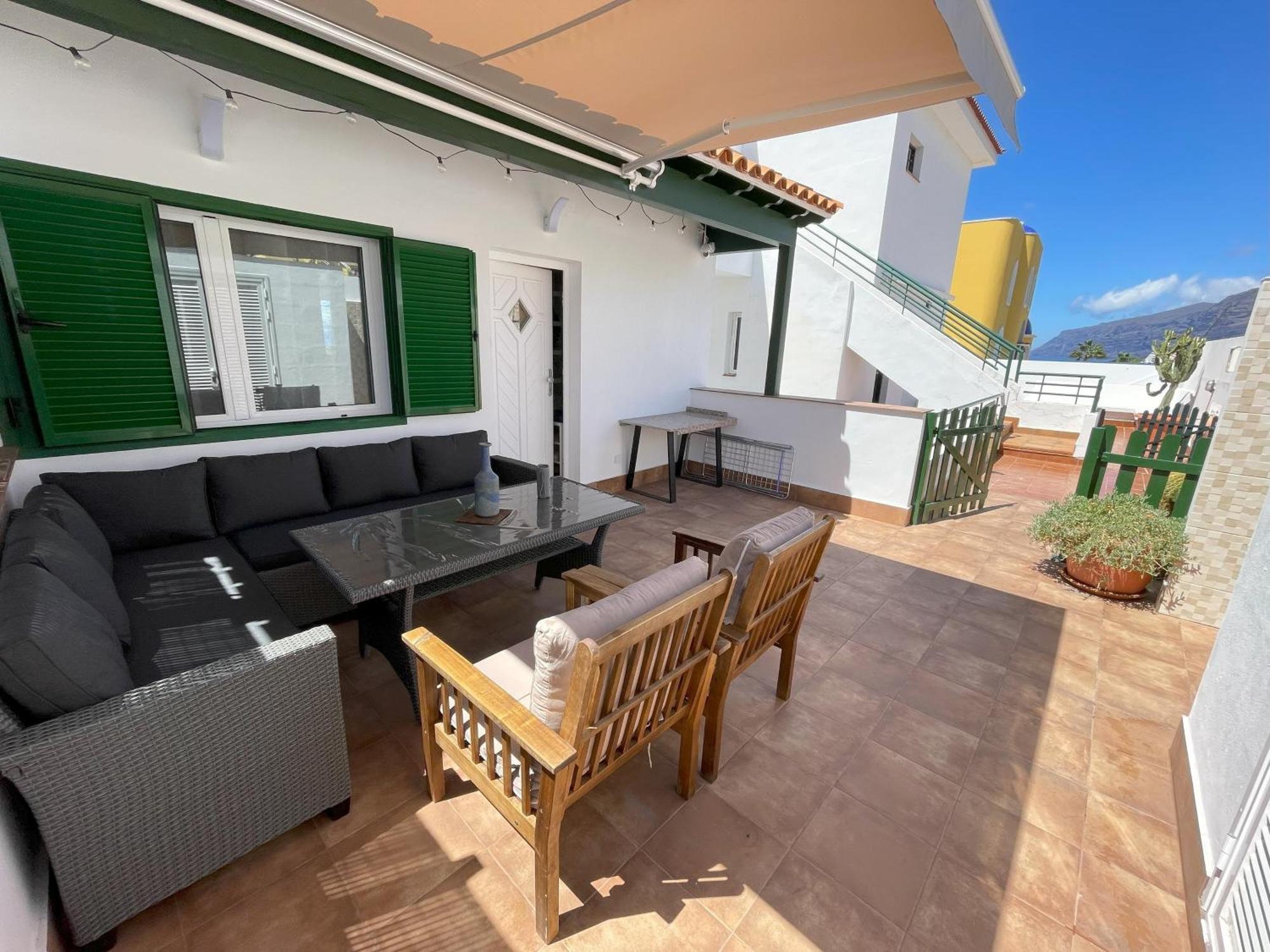 Newly Renovated Apartment With 2 Terrace, 2 Bedroom, 5Min Beach Puerto de Santiago  Eksteriør billede